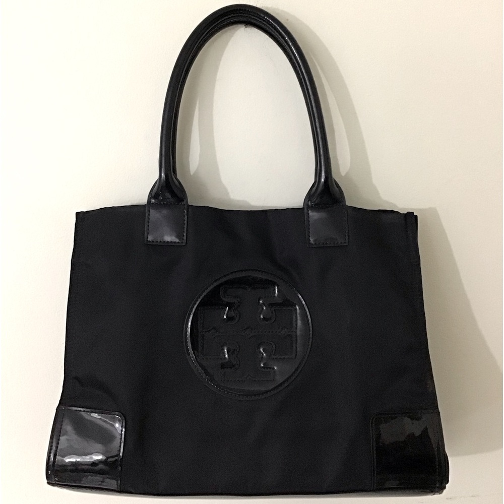 Tory Burch Small Ella Tote Bag Purse - Picture 4 of 10